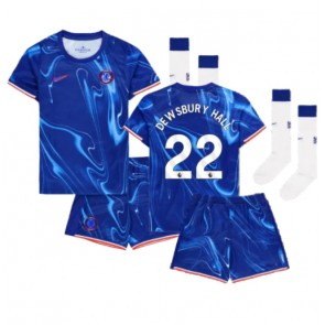 Chelsea Kiernan Dewsbury-Hall #22 Domácí dres komplet pro Děti 2024-25 Krátkým Rukávem (+ Krátké kalhoty)