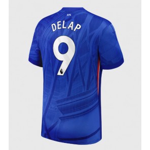 Chelsea Liam Delap #9 Domácí Dres 2025-26 Krátkým Rukávem