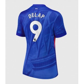 Chelsea Liam Delap #9 Domácí Dres pro Dámy 2025-26 Krátkým Rukávem