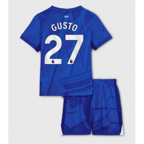 Chelsea Malo Gusto #27 Domácí dres komplet pro Děti 2025-26 Krátkým Rukávem (+ Krátké kalhoty)