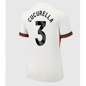 Chelsea Marc Cucurella #3 Venkovní Dres pro Dámy 2025-26 Krátkým Rukávem Chelsea Marc Cucurella #3 Venkovní Dres pro Dámy 2025-26 Krátkým Rukávem