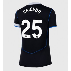 Chelsea Moises Caicedo #25 Alternativní Dres pro Dámy 2025-26 Krátkým Rukávem
