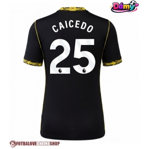 Chelsea Moises Caicedo #25 Venkovní Dres pro Dámy 2026-27 Krátkým Rukávem