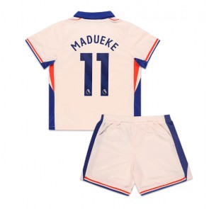 Chelsea Noni Madueke #11 Venkovní dres komplet pro Děti 2024-25 Krátkým Rukávem (+ Krátké kalhoty)