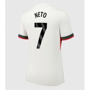 Chelsea Pedro Neto #7 Venkovní Dres pro Dámy 2025-26 Krátkým Rukávem