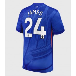 Chelsea Reece James #24 Domácí Dres 2025-26 Krátkým Rukávem