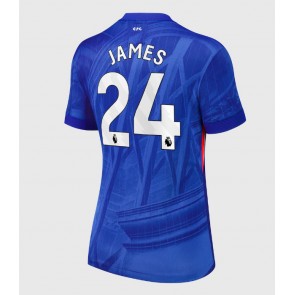 Chelsea Reece James #24 Domácí Dres pro Dámy 2025-26 Krátkým Rukávem