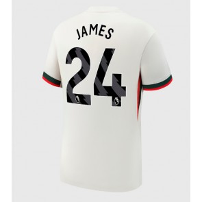 Chelsea Reece James #24 Venkovní Dres 2025-26 Krátkým Rukávem
