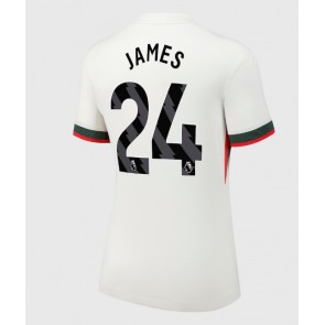 Chelsea Reece James #24 Venkovní Dres pro Dámy 2025-26 Krátkým Rukávem