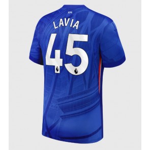 Chelsea Romeo Lavia #45 Domácí Dres 2025-26 Krátkým Rukávem