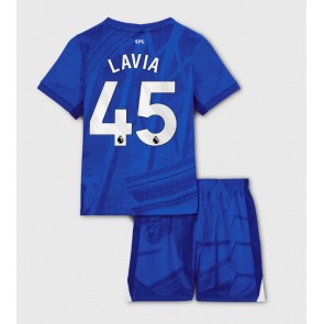 Chelsea Romeo Lavia #45 Domácí dres komplet pro Děti 2025-26 Krátkým Rukávem (+ Krátké kalhoty)