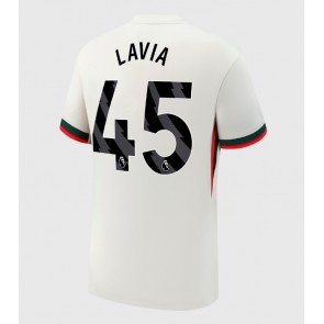Chelsea Romeo Lavia #45 Venkovní Dres 2025-26 Krátkým Rukávem