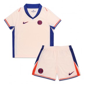 Chelsea Venkovní dres komplet pro Děti 2024-25 Krátkým Rukávem (+ Krátké kalhoty)