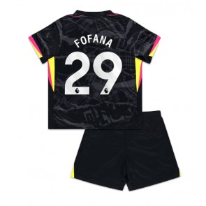 Chelsea Wesley Fofana #29 Alternativní dres komplet pro Děti 2024-25 Krátkým Rukávem (+ Krátké kalhoty)
