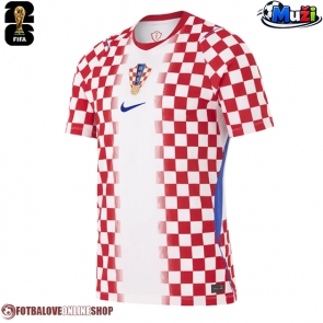 Chorvatsko Domácí Dres MS 2026 Krátkým Rukávem
