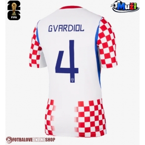 Chorvatsko Josko Gvardiol #4 Domácí Dres MS 2026 Krátkým Rukávem