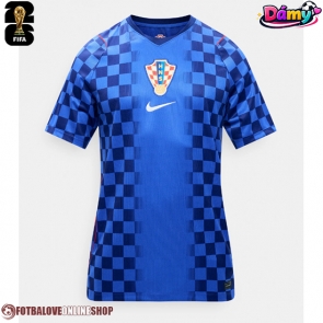 Chorvatsko Venkovní Dres pro Dámy MS 2026 Krátkým Rukávem
