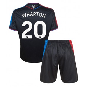 Crystal Palace Adam Wharton #20 Alternativní dres komplet pro Děti 2024-25 Krátkým Rukávem (+ Krátké kalhoty)