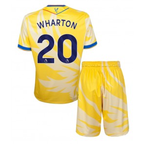 Crystal Palace Adam Wharton #20 Venkovní dres komplet pro Děti 2024-25 Krátkým Rukávem (+ Krátké kalhoty)