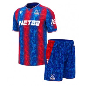 Crystal Palace Domácí dres komplet pro Děti 2024-25 Krátkým Rukávem (+ Krátké kalhoty)