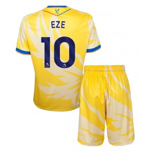 Crystal Palace Eberechi Eze #10 Venkovní dres komplet pro Děti 2024-25 Krátkým Rukávem (+ Krátké kalhoty)