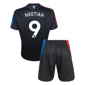 Crystal Palace Eddie Nketiah #9 Alternativní dres komplet pro Děti 2024-25 Krátkým Rukávem (+ Krátké kalhoty)
