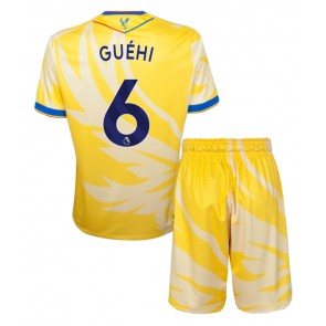Crystal Palace Marc Guehi #6 Venkovní dres komplet pro Děti 2024-25 Krátkým Rukávem (+ Krátké kalhoty)