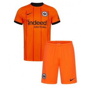 Eintracht Frankfurt Alternativní dres komplet pro Děti 2024-25 Krátkým Rukávem (+ Krátké kalhoty)