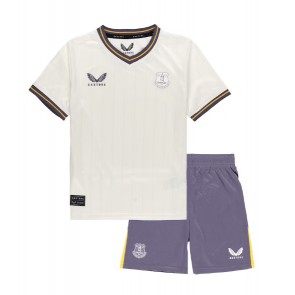 Everton Alternativní dres komplet pro Děti 2024-25 Krátkým Rukávem (+ Krátké kalhoty)