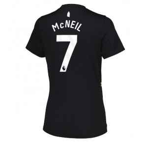 Everton Dwight McNeil #7 Alternativní Dres pro Dámy 2025-26 Krátkým Rukávem Everton Dwight McNeil #7 Alternativní Dres pro Dámy 2025-26 Krátkým Rukávem