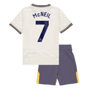 Everton Dwight McNeil #7 Alternativní dres komplet pro Děti 2024-25 Krátkým Rukávem (+ Krátké kalhoty)
