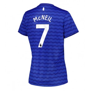 Everton Dwight McNeil #7 Domácí Dres pro Dámy 2025-26 Krátkým Rukávem Everton Dwight McNeil #7 Domácí Dres pro Dámy 2025-26 Krátkým Rukávem