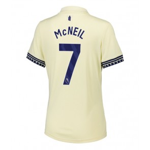 Everton Dwight McNeil #7 Venkovní Dres pro Dámy 2025-26 Krátkým Rukávem