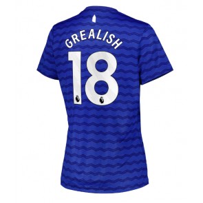 Everton Jack Grealish #18 Domácí Dres pro Dámy 2025-26 Krátkým Rukávem