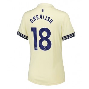 Everton Jack Grealish #18 Venkovní Dres pro Dámy 2025-26 Krátkým Rukávem Everton Jack Grealish #18 Venkovní Dres pro Dámy 2025-26 Krátkým Rukávem