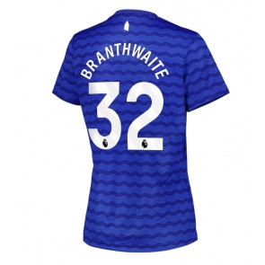 Everton Jarrad Branthwaite #32 Domácí Dres pro Dámy 2025-26 Krátkým Rukávem Everton Jarrad Branthwaite #32 Domácí Dres pro Dámy 2025-26 Krátkým Rukávem