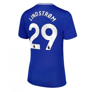Everton Jesper Lindstrom #29 Domácí Dres pro Dámy 2024-25 Krátkým Rukávem