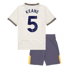 Everton Michael Keane #5 Alternativní dres komplet pro Děti 2024-25 Krátkým Rukávem (+ Krátké kalhoty)