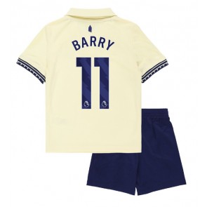 Everton Thierno Barry #11 Venkovní dres komplet pro Děti 2025-26 Krátkým Rukávem (+ Krátké kalhoty)