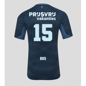Feyenoord Jordan Bos #15 Venkovní Dres 2025-26 Krátkým Rukávem Feyenoord Jordan Bos #15 Venkovní Dres 2025-26 Krátkým Rukávem