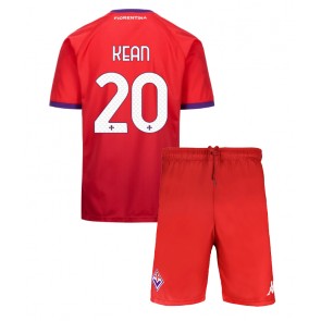 Fiorentina Moise Kean #20 Alternativní dres komplet pro Děti 2024-25 Krátkým Rukávem (+ Krátké kalhoty)