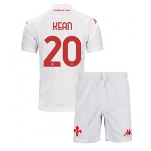 Fiorentina Moise Kean #20 Venkovní dres komplet pro Děti 2024-25 Krátkým Rukávem (+ Krátké kalhoty)