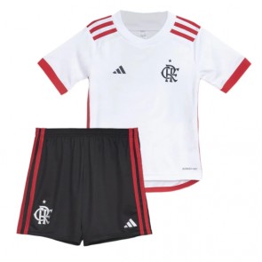 Flamengo Venkovní dres komplet pro Děti 2024-25 Krátkým Rukávem (+ Krátké kalhoty)