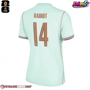 Francie Adrien Rabiot #14 Venkovní Dres pro Dámy MS 2026 Krátkým Rukávem
