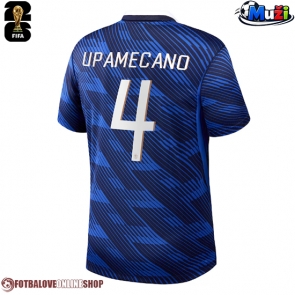 Francie Dayot Upamecano #4 Domácí Dres MS 2026 Krátkým Rukávem