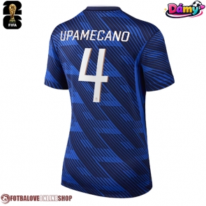 Francie Dayot Upamecano #4 Domácí Dres pro Dámy MS 2026 Krátkým Rukávem