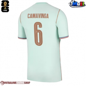 Francie Eduardo Camavinga #6 Venkovní Dres MS 2026 Krátkým Rukávem