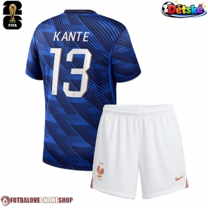 Francie Kante #13 Domácí dres komplet pro Děti MS 2026 Krátkým Rukávem (+ Krátké kalhoty)