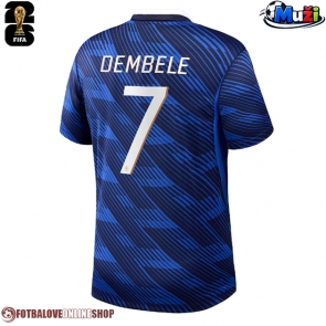 Francie Ousmane Dembele #7 Domácí Dres MS 2026 Krátkým Rukávem