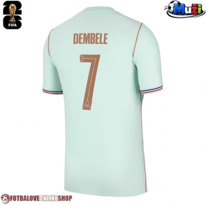 Francie Ousmane Dembele #7 Venkovní Dres MS 2026 Krátkým Rukávem